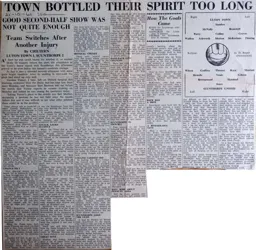 Match Report: Luton Town FC vs Scunthorpe United (21st Oct 1961)