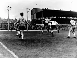 Bob Morton goes in hard