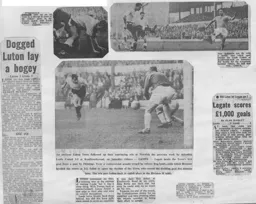 Match Report: Luton Town FC vs Leeds United (4th Nov 1961)