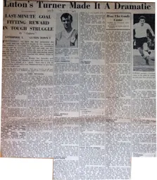 Match Report: Liverpool vs Luton Town FC (11th Nov 1961)