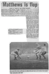 Match Report: Luton Town FC vs Stoke City (18th Nov 1961)