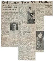 Match Report: Luton Town FC vs Rotherham United (2nd Dec 1961)
