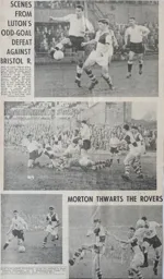 Match Report: Bristol Rovers vs Luton Town FC (9th Dec 1961)