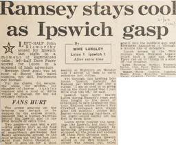 Match Report: Luton Town FC vs Ipswich Town (10th Jan 1962)
