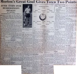 Match Report: Huddersfield Town vs Luton Town FC (13th Jan 1962)