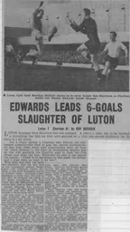 Match Report: Luton Town FC vs Charlton Athletic (10th Feb 1962)