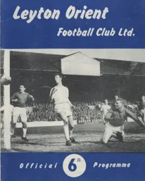 Programme: Leyton Orient vs Luton Town FC (20th Apr 1962)