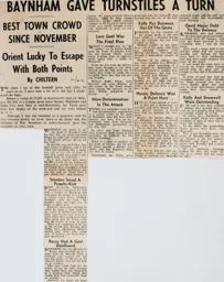 Match Report: Luton Town FC vs Leyton Orient (23rd Apr 1962)