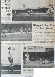 Match Report: Luton Town FC vs Bristol Rovers (28th Apr 1962)