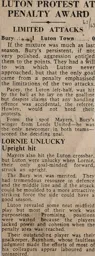 Match Report: Bury vs Luton Town FC (18th Aug 1962)