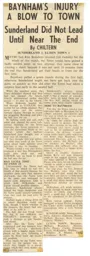 Match Report: Sunderland vs Luton Town FC (15th Sep 1962)