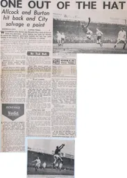 Match Report: Norwich City vs Luton Town FC (24th Nov 1962)
