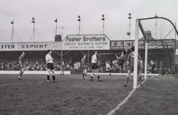 The ball is tipped over