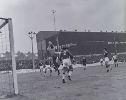 Swindon keeper Mike Turner beats the challenge