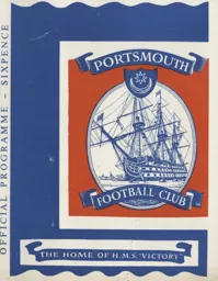 Programme: Portsmouth vs Luton Town FC (23rd Feb 1963)