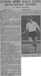 Match Report: Luton Town FC vs Middlesbrough (25th Mar 1963)