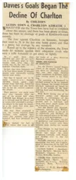 Match Report: Luton Town FC vs Charlton Athletic (11th May 1963)