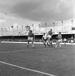 Gareth Salisbury in the thick of the action