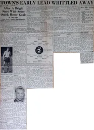 Match Report: Luton Town FC vs Queens Park Rangers (23rd Nov 1963)