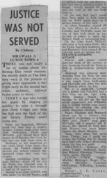 Match Report: Millwall vs Luton Town FC (26th Dec 1963)