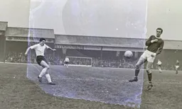 Gordon Turner smacks in a cross