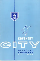 Programme: Coventry City vs Luton Town FC (18th Jan 1964)