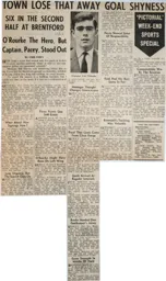 Match Report: Brentford vs Luton Town FC (8th Feb 1964)