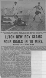 Match Report: Brentford vs Luton Town FC (8th Feb 1964)