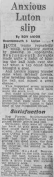 Match Report: Bournemouth vs Luton Town FC (22nd Feb 1964)