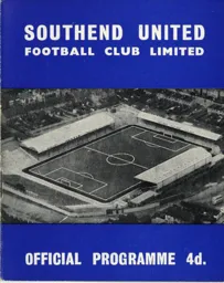 Programme: Southend United vs Luton Town FC (7th Mar 1964)
