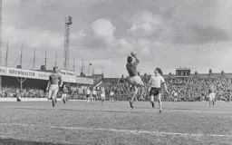 John O'Rourke hopes for the ball to drop