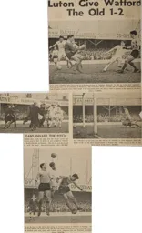 Match Report: Luton Town FC vs Watford (25th Apr 1964)
