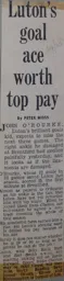Match Report: Brentford vs Luton Town FC (22nd Aug 1964)
