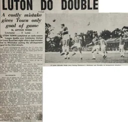Match Report: Colchester United vs Luton Town FC (31st Aug 1964)
