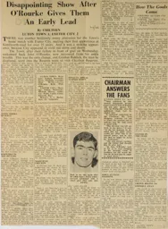 Match Report: Luton Town FC vs Exeter City (12th Sep 1964)