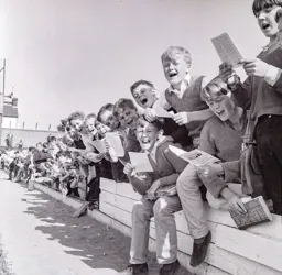 These youngsters look happy enough but they would not have gone home smiling