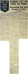 Match Report: Bournemouth vs Luton Town FC (19th Sep 1964)