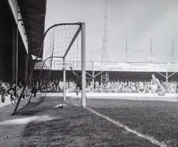 The ball flashes past United keeper Nigel Sims for the Town`s equaliser scored by John O`Rourke