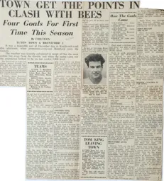 Match Report: Luton Town FC vs Brentford (12th Dec 1964)