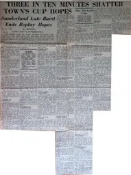 Match Report: Luton Town FC vs Sunderland (9th Jan 1965)