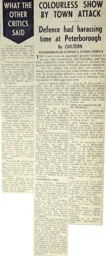 Match Report: Peterborough United vs Luton Town FC (6th Feb 1965)