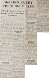 Match Report: Luton Town FC vs Shrewsbury Town (10th Mar 1965)