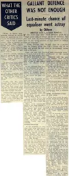 Match Report: Bristol City vs Luton Town FC (13th Mar 1965)
