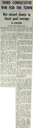 Match Report: Luton Town FC vs Reading (3rd Apr 1965)