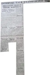 Match Report: Luton Town FC vs Barnsley (7th Apr 1965)