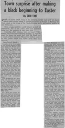 Match Report: Luton Town FC vs Walsall (16th Apr 1965)