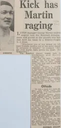 Match Report: Romford vs Luton Town FC (13th Nov 1965)