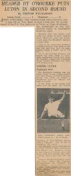 Match Report: Luton Town FC vs Romford (18th Nov 1965)