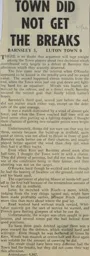 Match Report: Barnsley vs Luton Town FC (1st Jan 1966)