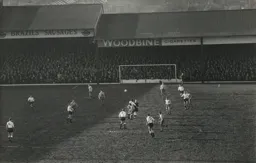 General match action looking towards the Oak Road end